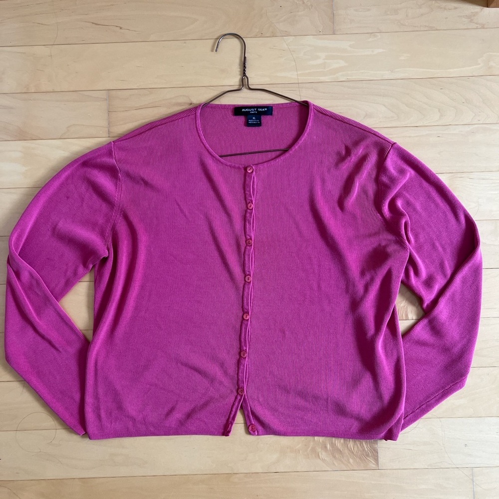 Vintage Pink Cardigan